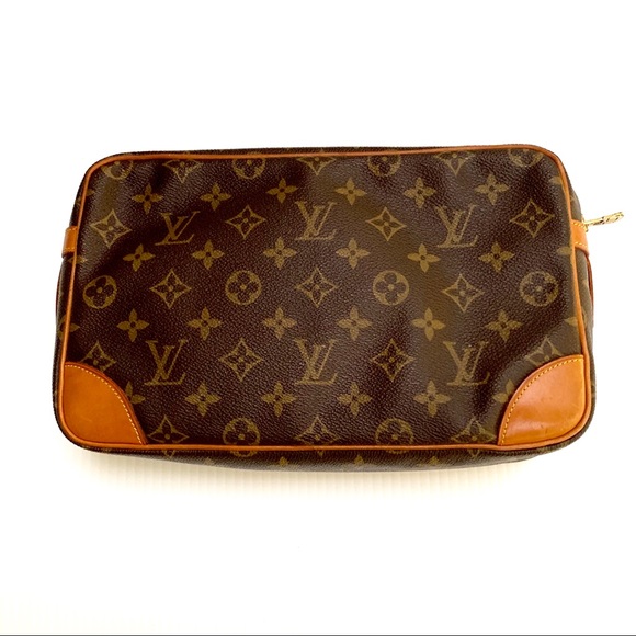 LOUIS VUITTON Compiegne 28 Clutch - Picture 2 of 8